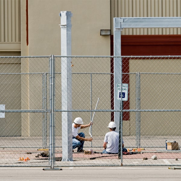 how much time can i rent the temporary fence for my construction site or event in Ossining NY